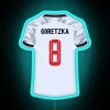 leon goretzka munich neon sign blue