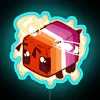 lesbian-pride-minecraft-bee-rgb-neon-sign-blue-alt-text