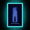 alt="Neon sign displaying 'Let’s All Love LAIN' in vibrant RGB colors with a blue light effect.
