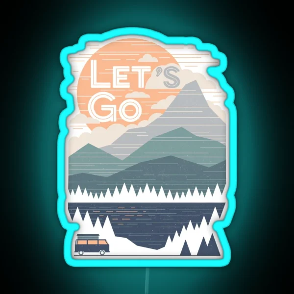 Let S Go RGB Neon Sign