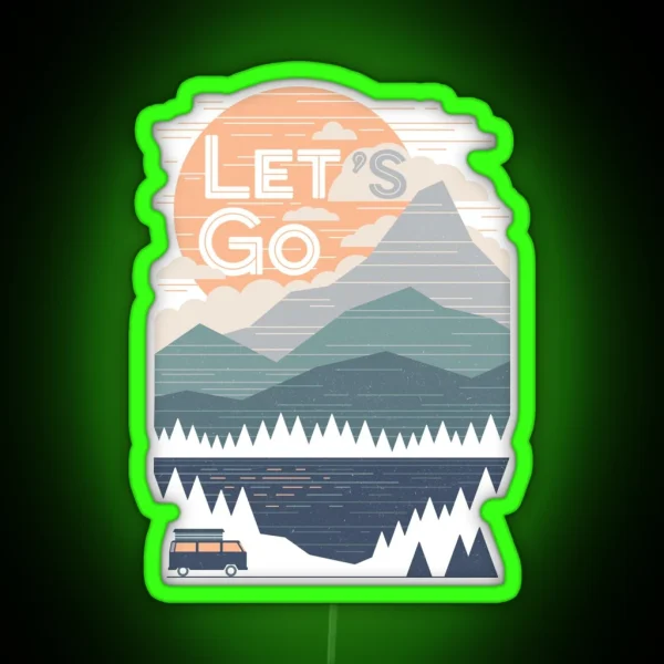 Let S Go RGB Neon Sign