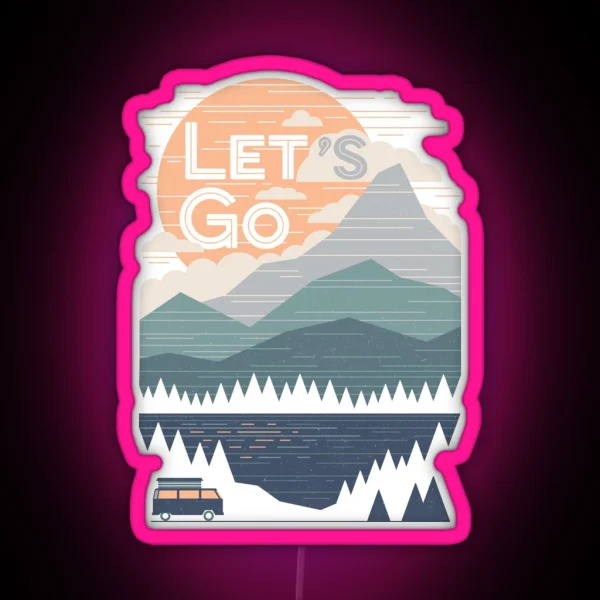 Let S Go RGB Neon Sign