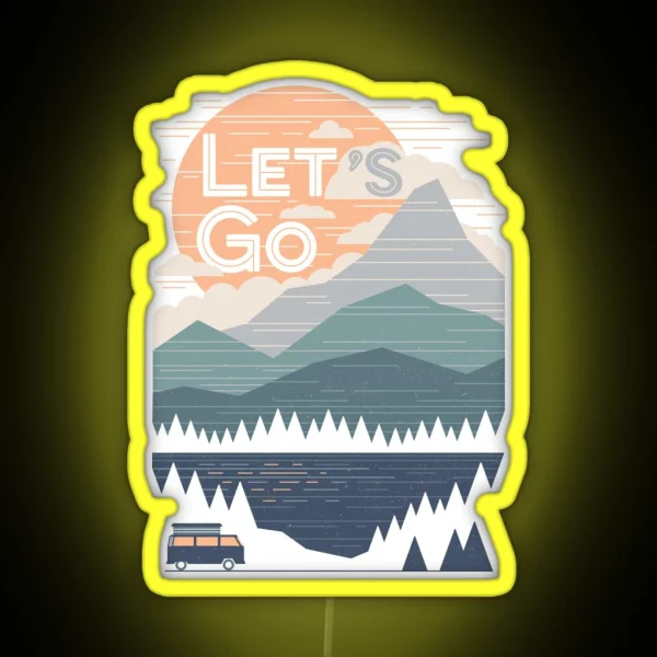 Let S Go RGB Neon Sign