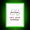 let-s-stick-together-rgb-neon-sign-70391-green.webp SEO-friendly alt text: "Let’s stick together unity neon sign with vibr...