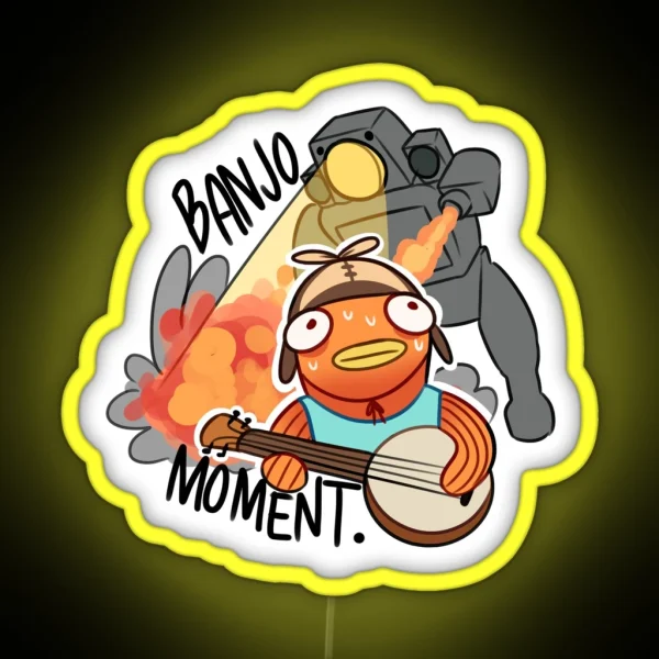 Lethal Company Banjo Moment RGB Neon Sign