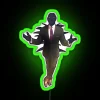 'Lethal Company Bracken RGB LED Neon Sign Green'