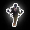 Lethal Company Braken Neon Sign with RGB LED Modern Lighting Design