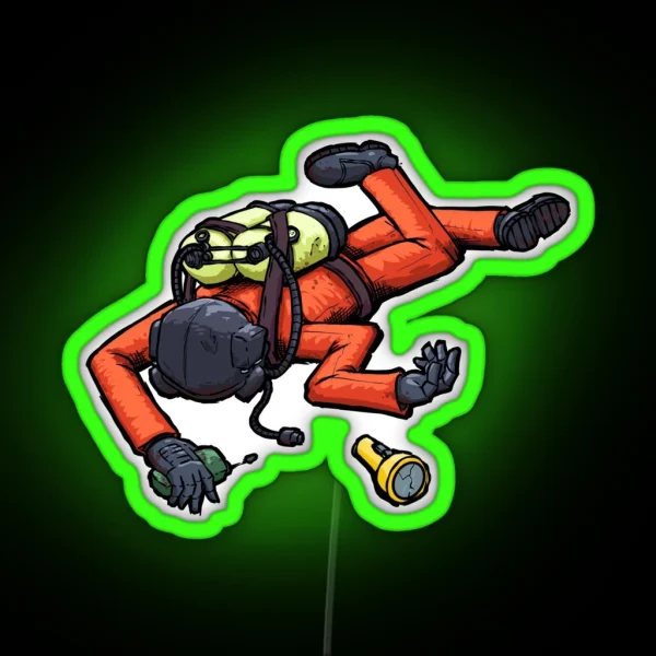 Lethal Company Meme RGB Neon Sign
