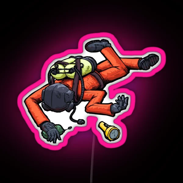 Lethal Company Meme RGB Neon Sign