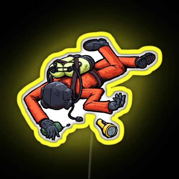Lethal Company Meme RGB Neon Sign
