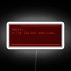 A vibrant RGB neon sign displaying 'Lethal Company Notes - Lazy' in white tones, featuring modern corporate branding eleme...