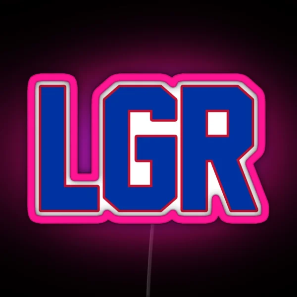 Lets Go Rangers RGB Neon Sign