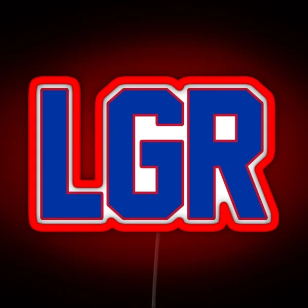 Lets Go Rangers RGB Neon Sign