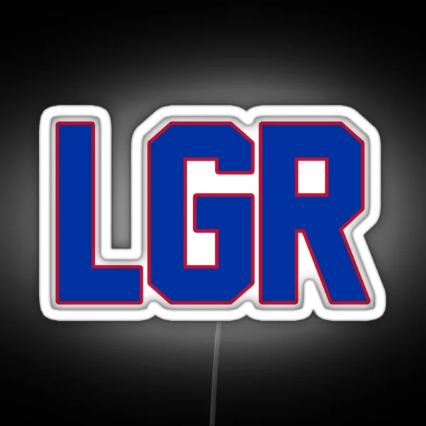 Lets Go Rangers RGB Neon Sign