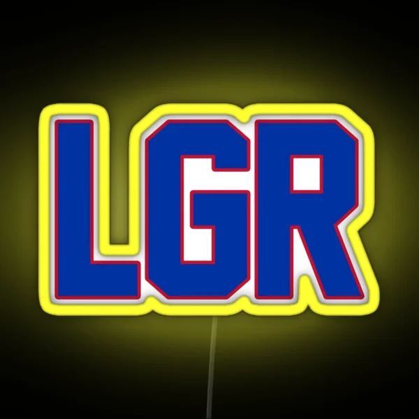 Lets Go Rangers RGB Neon Sign