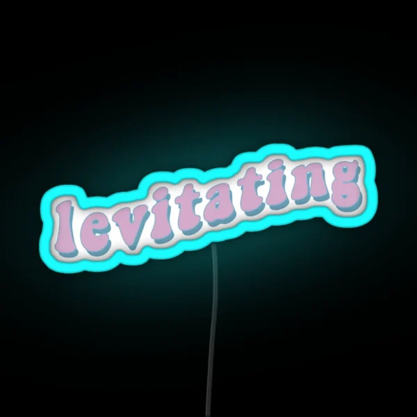 Levitating RGB Neon Sign