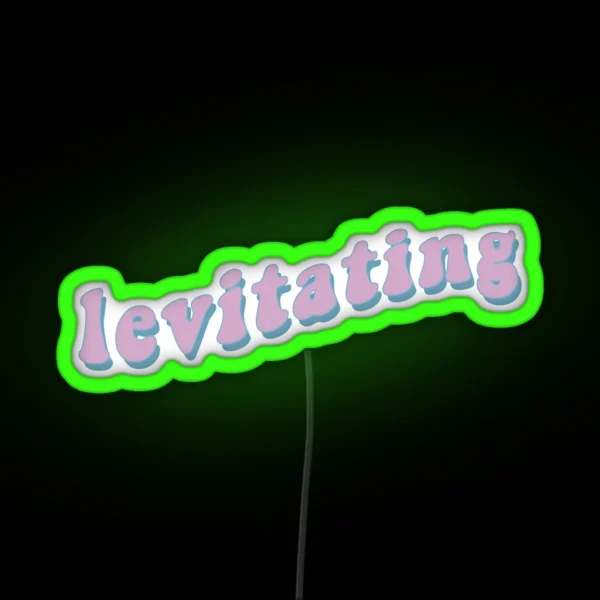 Levitating RGB Neon Sign