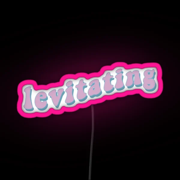 Levitating RGB Neon Sign