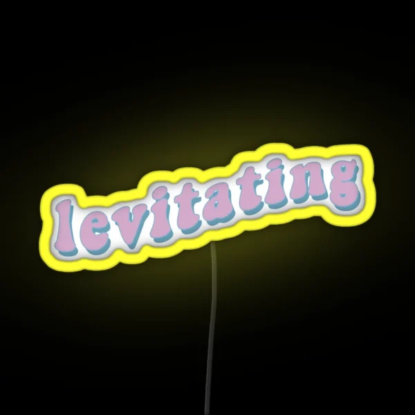 Levitating RGB Neon Sign