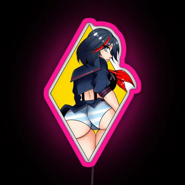 Lewd Ryuko Matoi RGB Neon Sign
