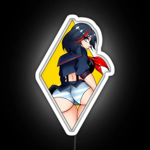 Lewd Ryuko Matoi RGB Neon Sign