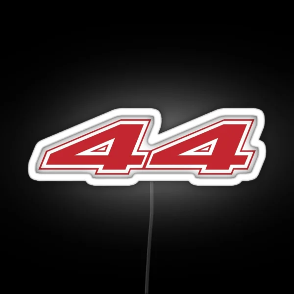 Lewis Hamilton 44 Scuderia 2025 RGB Neon Sign