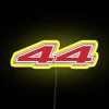 lewis hamilton scuderia ferrari 2025 rgb neon sign