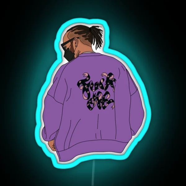 Lewis Hamilton F Ck Off Sweater RGB Neon Sign