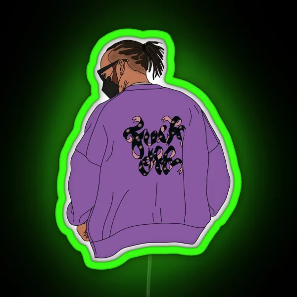 Lewis Hamilton F Ck Off Sweater RGB Neon Sign