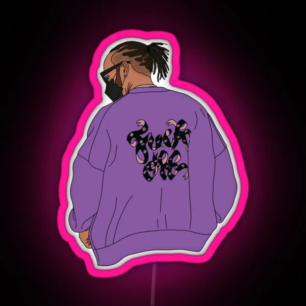 Lewis Hamilton F Ck Off Sweater RGB Neon Sign