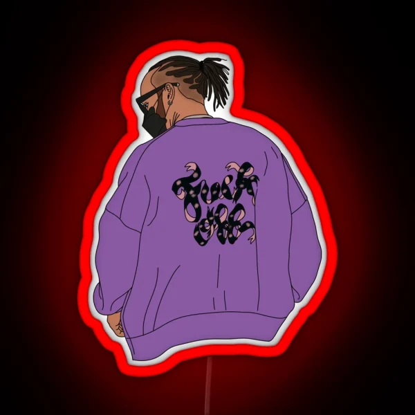 Lewis Hamilton F Ck Off Sweater RGB Neon Sign