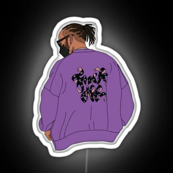 Lewis Hamilton F Ck Off Sweater RGB Neon Sign