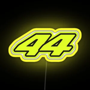 Lewis Hamilton Number 44 RGB Neon Sign