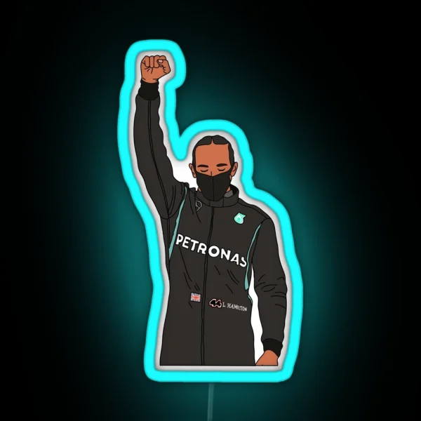 Lewis Hamilton Styrian GP RGB Neon Sign