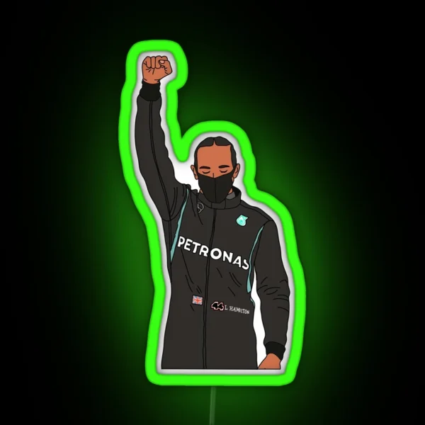 Lewis Hamilton Styrian GP RGB Neon Sign