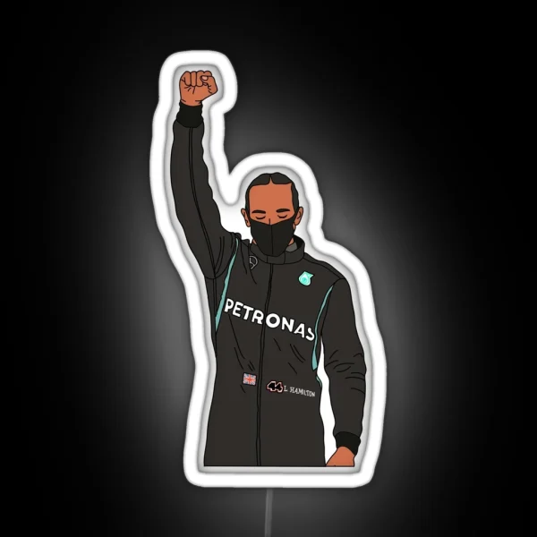 Lewis Hamilton Styrian GP RGB Neon Sign
