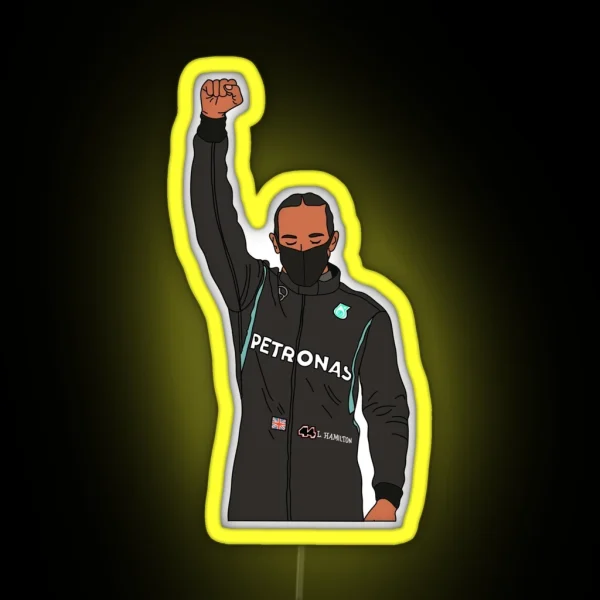 Lewis Hamilton Styrian GP RGB Neon Sign