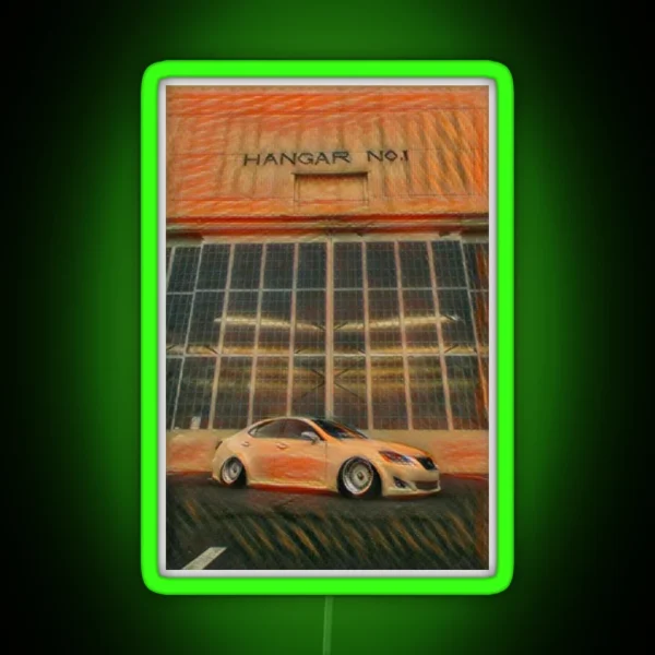 Lexus IS RGB Neon Sign