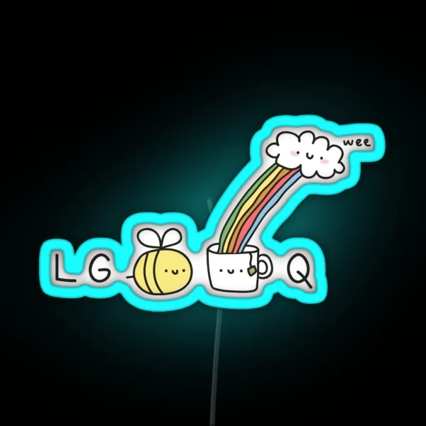 Lgbeetea RGB Neon Sign