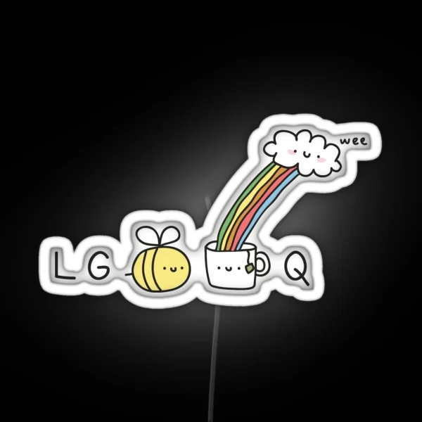 Lgbeetea RGB Neon Sign