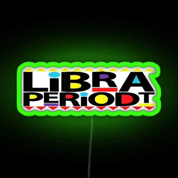 Libra Season RGB Neon Sign