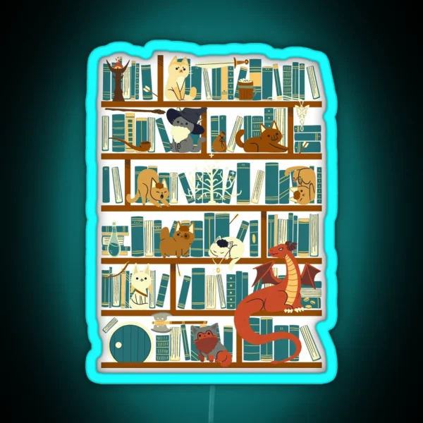 Library Of The Ring RGB Neon Sign