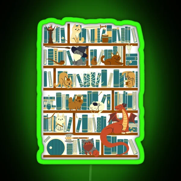 Library Of The Ring RGB Neon Sign
