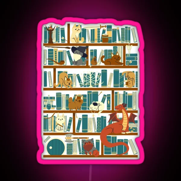 Library Of The Ring RGB Neon Sign