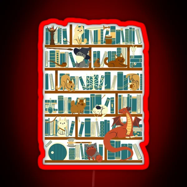 Library Of The Ring RGB Neon Sign