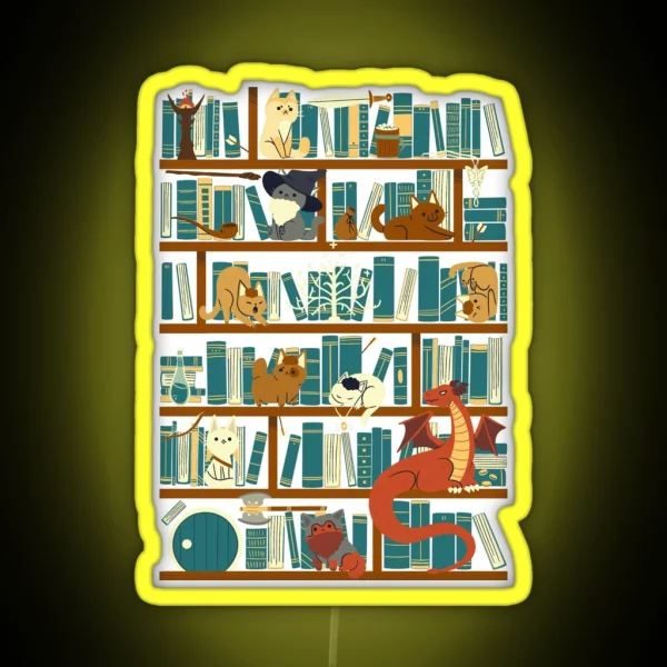 Library Of The Ring RGB Neon Sign
