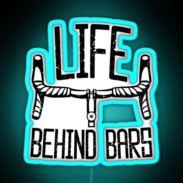 Life Behind Bars RGB Neon Sign