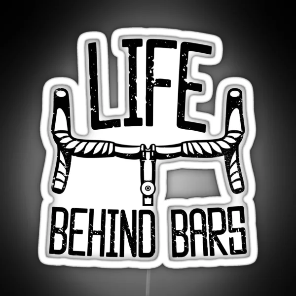 Life Behind Bars RGB Neon Sign