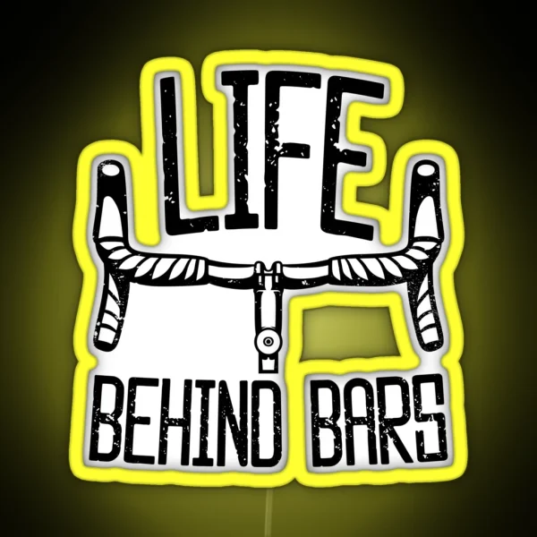 Life Behind Bars RGB Neon Sign