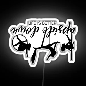 Life Is Better Upside Down Aerial Trio RGB Neon Sign